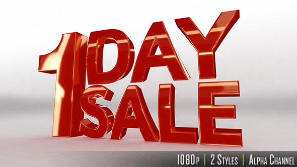 1 Day Sale
