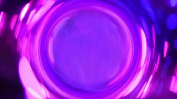 Holographic Very Peri Purple and Pink Colors Gradient Circle