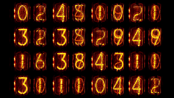 Nixie Clock Numerical Counter 3