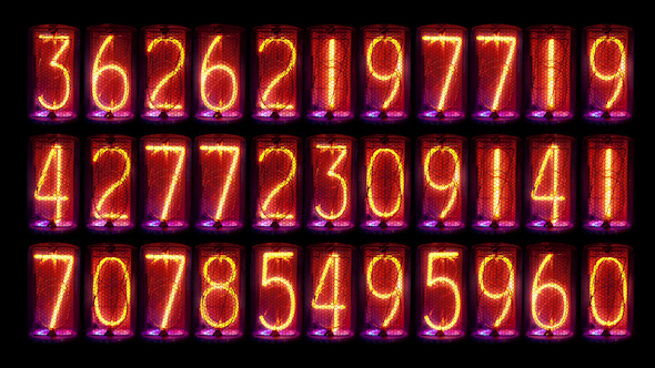 Nixie Clock Numerical Counter Videowall 9 alt