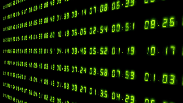 Led Time Clock Counter Multi Screen 3