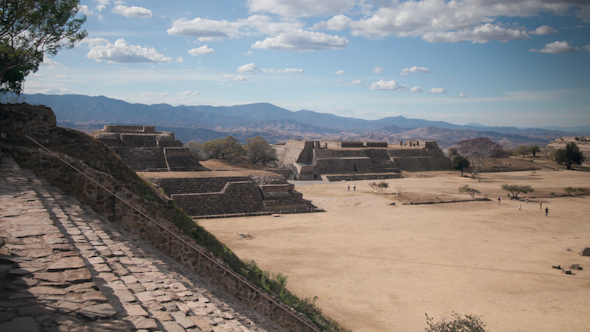 Mayan Ruins Monte Alban Oaxaca Mexico 1