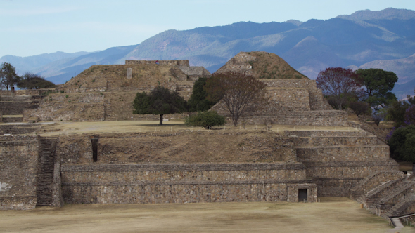 Mayan Ruins Monte Alban Oaxaca Mexico 2