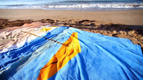 Beautiful Woman Beach Sea Fun 1