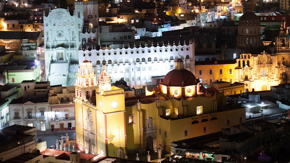 Guanajuato Mexico Night alt