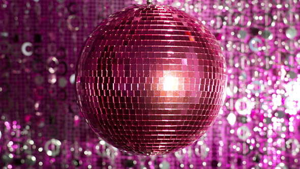 Pink Discoball 48