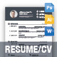 3-Piece Resume / CV - GraphicRiver Item for Sale
