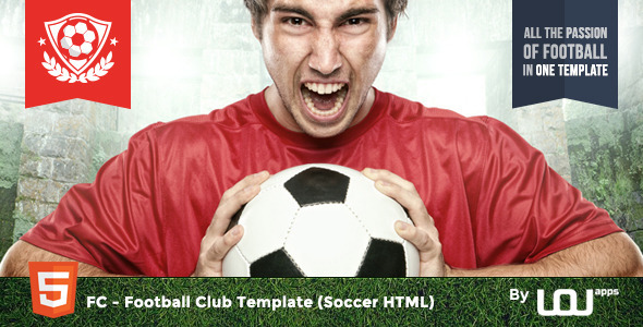 FC - Football Club Template (Soccer HTML)
