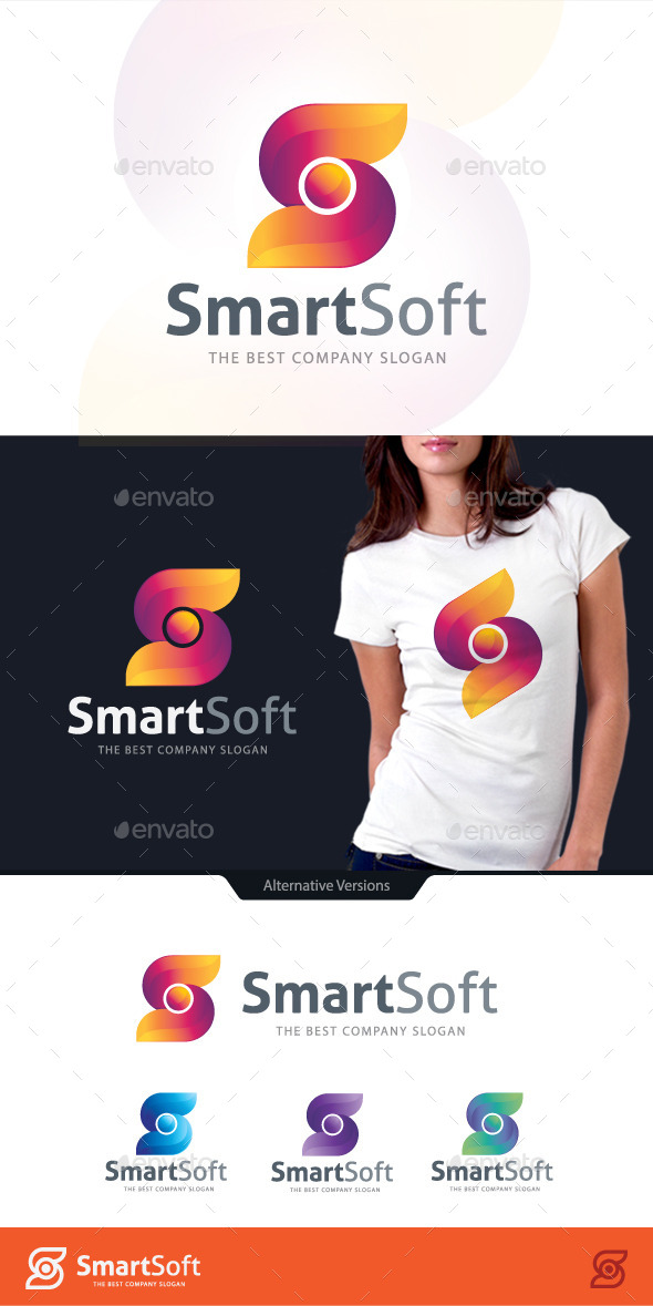 Smart Software Letter S Logo