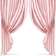 Pink Curtains  - GraphicRiver Item for Sale