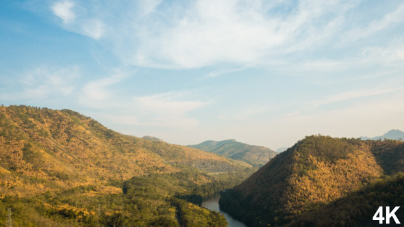 The River In Valley