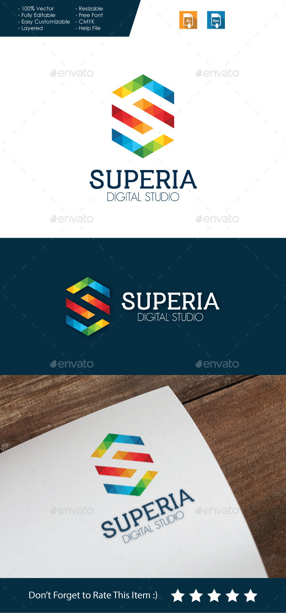 Superia - Letter S Logo