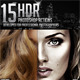 15 HDR Photoshop Actions - GraphicRiver Item for Sale