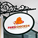 Fried Chicken Logo - GraphicRiver Item for Sale