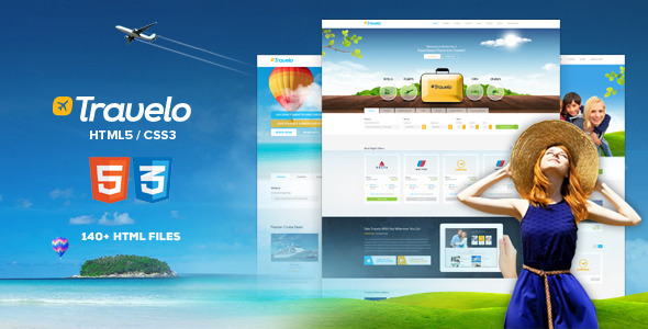 Travelo - Podróż, Rezerwacja Rezerwacja Szablon HTML5