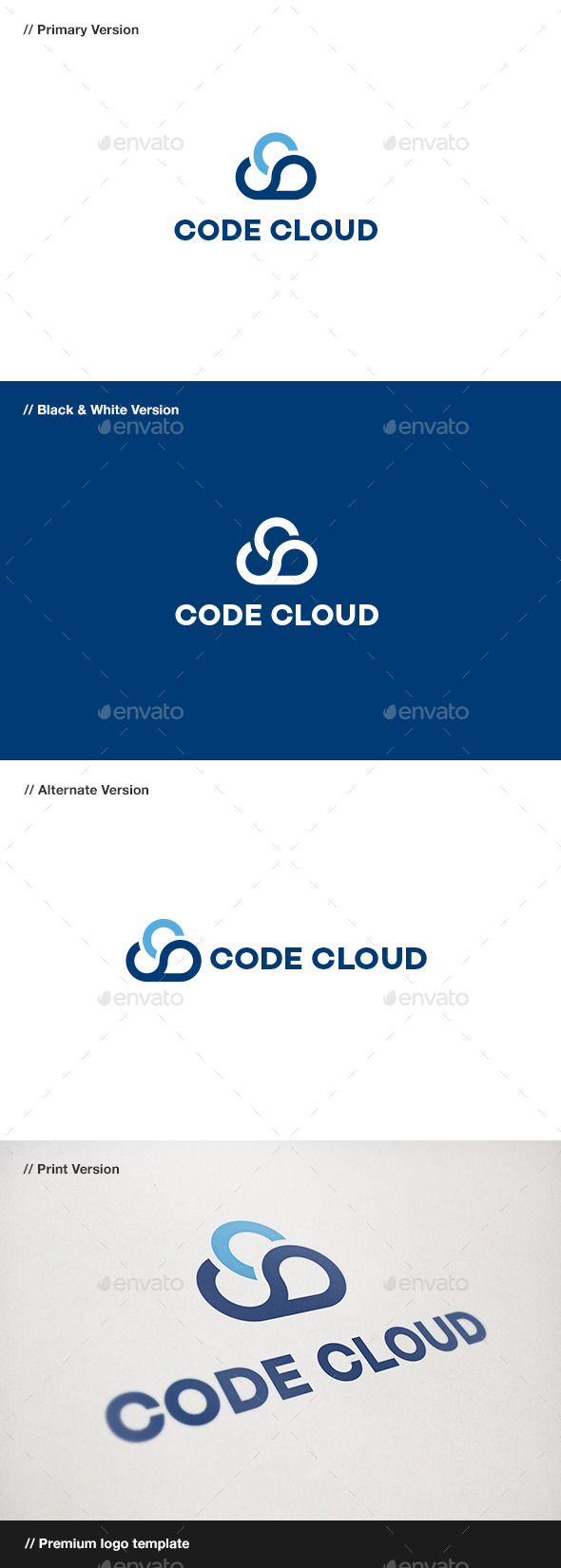Code Cloud Logo