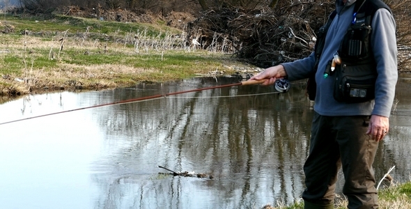 Fishing Fly and Drawstring 8