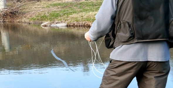 Fishing Fly and Drawstring 9