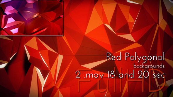 Red Motion Polygon