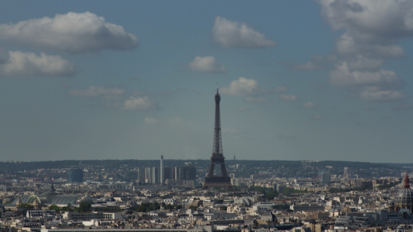 View Over Paris France 1