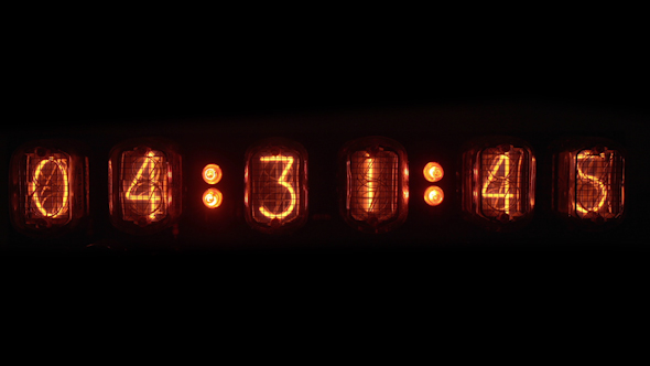 Nixie Tube Clock Numerical Counter 4 alt