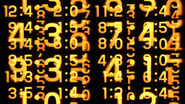 Flip Clock Videowall 3