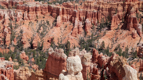 Rock Structures At Bryce Canyon Utah Usa 1