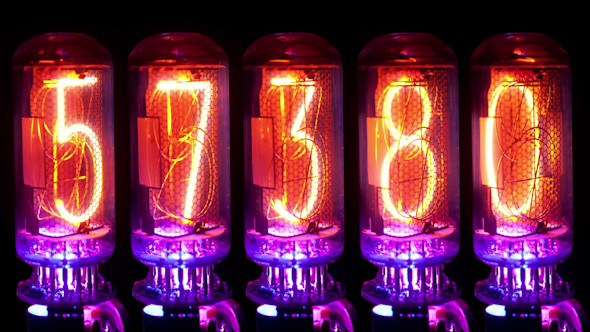 Nixie Clock Numerical Counter 27