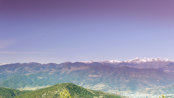 Clouds Mountain Range Pyrenees Landscape 4