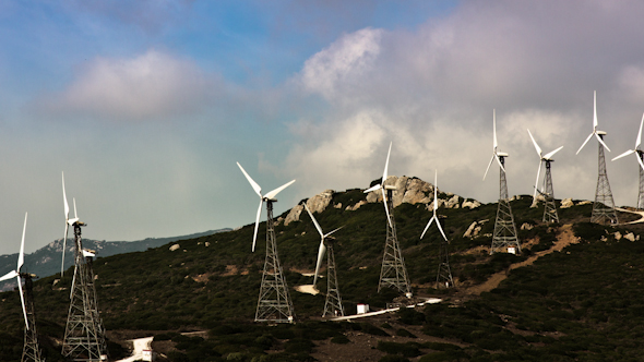 Wind Turbines, Clean Energy 8