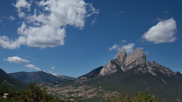 Timelapse Pedraforca Mountain 3