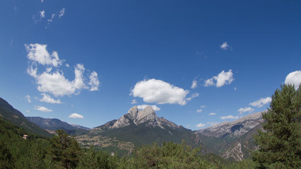 Pedra Timelapse Pedraforca Mountain Range