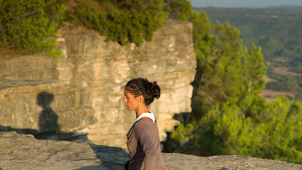 Yoga Poses, Amazing Location, Mountain Clifftop 3
