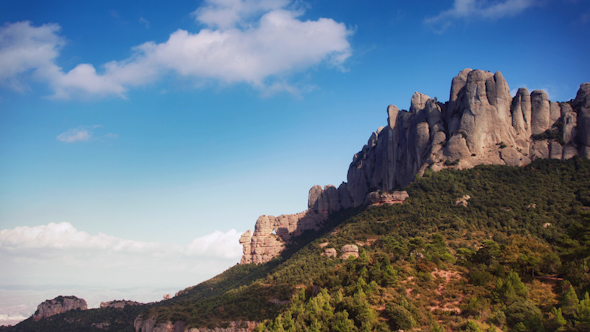 Montserrat Mountain Range Spain 3