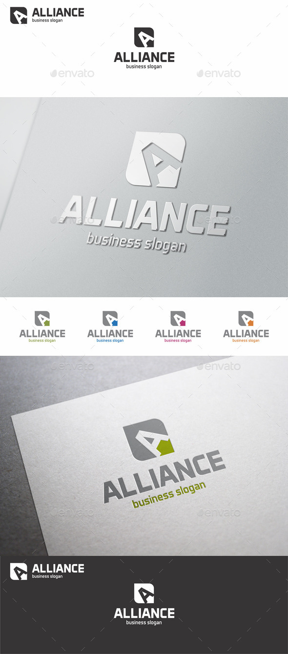 Alliance Capital A Logo Letter