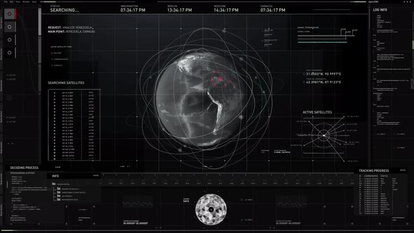 Globe Analysis System Sends Space Satellites To Scan Territory Of Venezuela alt