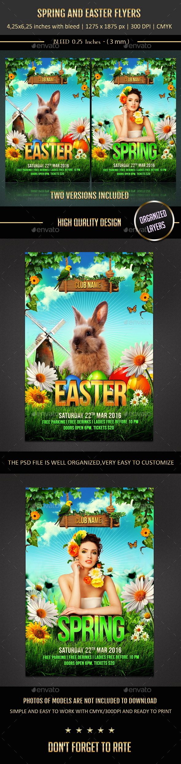 Spring and Easter Flyers
