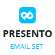 Presento - Multipurpose Email Set - GraphicRiver Item for Sale