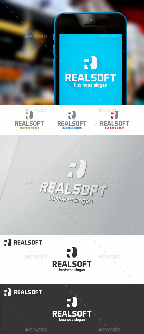 App Software R Logo Letter