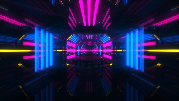 Modern Lights VJ Tunnel