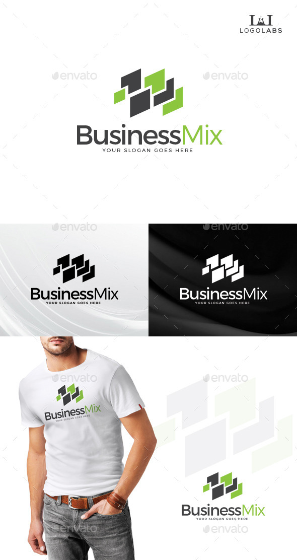 Business Mix Logo