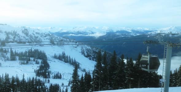 Cold Mountains With Snow