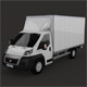LOW POLY FIAT DUCATO BOX - 3DOcean Item for Sale