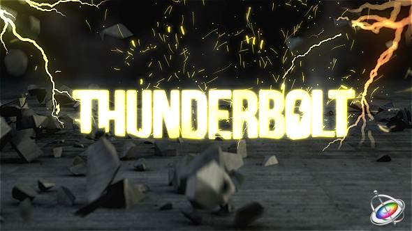 Thunderbolt Reveal - Apple Motion