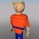 Low-poly models people - 3DOcean Item for Sale