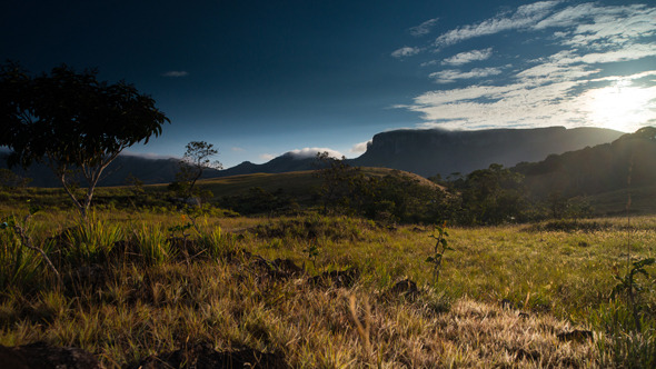 Dawn on the Nature