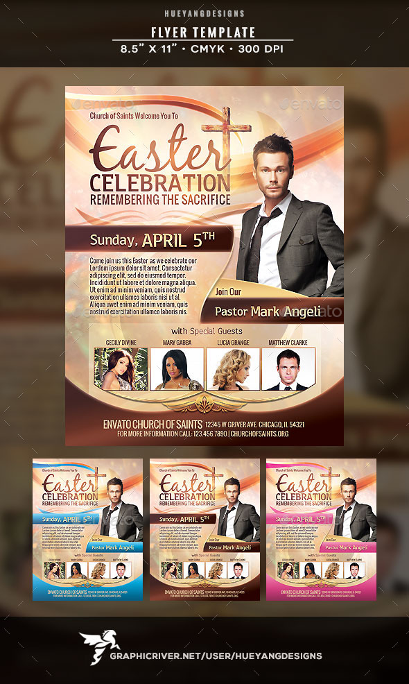 Easter Celebration Flyer