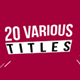 20 Various Titles - VideoHive Item for Sale