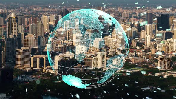 Global connection and the internet network modernization in smart city