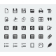 Vector Text Editor Mini Icons Set - GraphicRiver Item for Sale